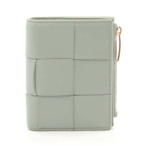 Maxi intrecciato Bi-fold wallet